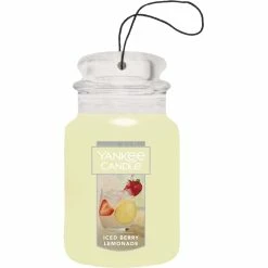 Buy ✨ Yankee Candle Iced Berry Lemonade Car Jar ????