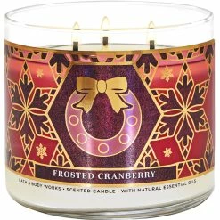 Best deal ???? Bath & Body Works Frosted Cranberry Nutcracker 3 Wick Candle ????