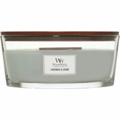 Brand new ???? WoodWick Lavendar & Cedar Ellipse Candle ????