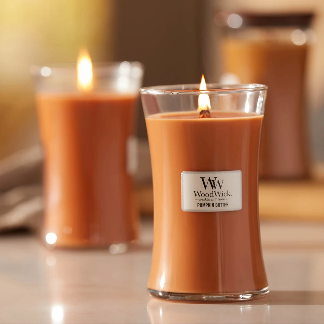 Hot Sale ???? WoodWick 22 Oz. Pumpkin Butter PlusWick Flame Candle ???? 2 Hot Sale ???? WoodWick 22 Oz. Pumpkin Butter PlusWick Flame Candle ???? - Image 2