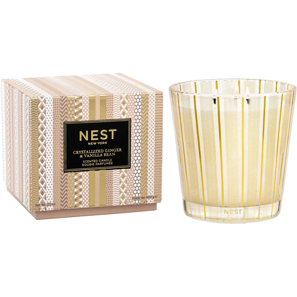 Cheap ???? NEST New York Crystallized Ginger & Vanilla Bean 3 Wick Candle ???? 1 Cheap ???? NEST New York Crystallized Ginger & Vanilla Bean 3 Wick Candle ????