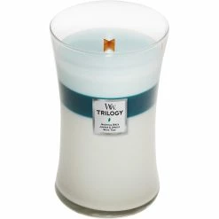 Alternative view of Hot Sale ❤️ WoodWick Icy Woodland Large Hourglass Trilogy Candle ????