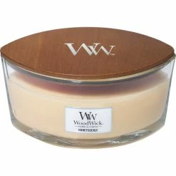 New ???? WoodWick Honeysuckle Eclipse Candle ????
