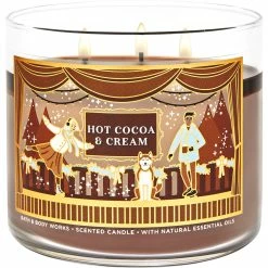 Wholesale ⭐ Bath & Body Works Nutcracker Hot Cocoa & Cream 3-Wick Candle ????