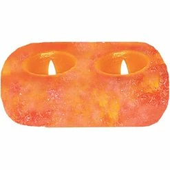 Best deal ✨ Himalayan Glow Natural Salt 2 Hole Candle Holder ????