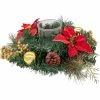 Hot Sale ???? Gigi Seasons Poinsettia Votive Candle Holder ????